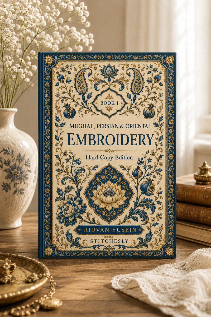 Book 13 Mughal Persian And Oriental Embroidery 1 Book 02 from Mughal, Persian & Oriental Embroidery Book 1, a digital embroidery design reference for machine embroidery designs, embroidery patterns and embroidery design reference.
