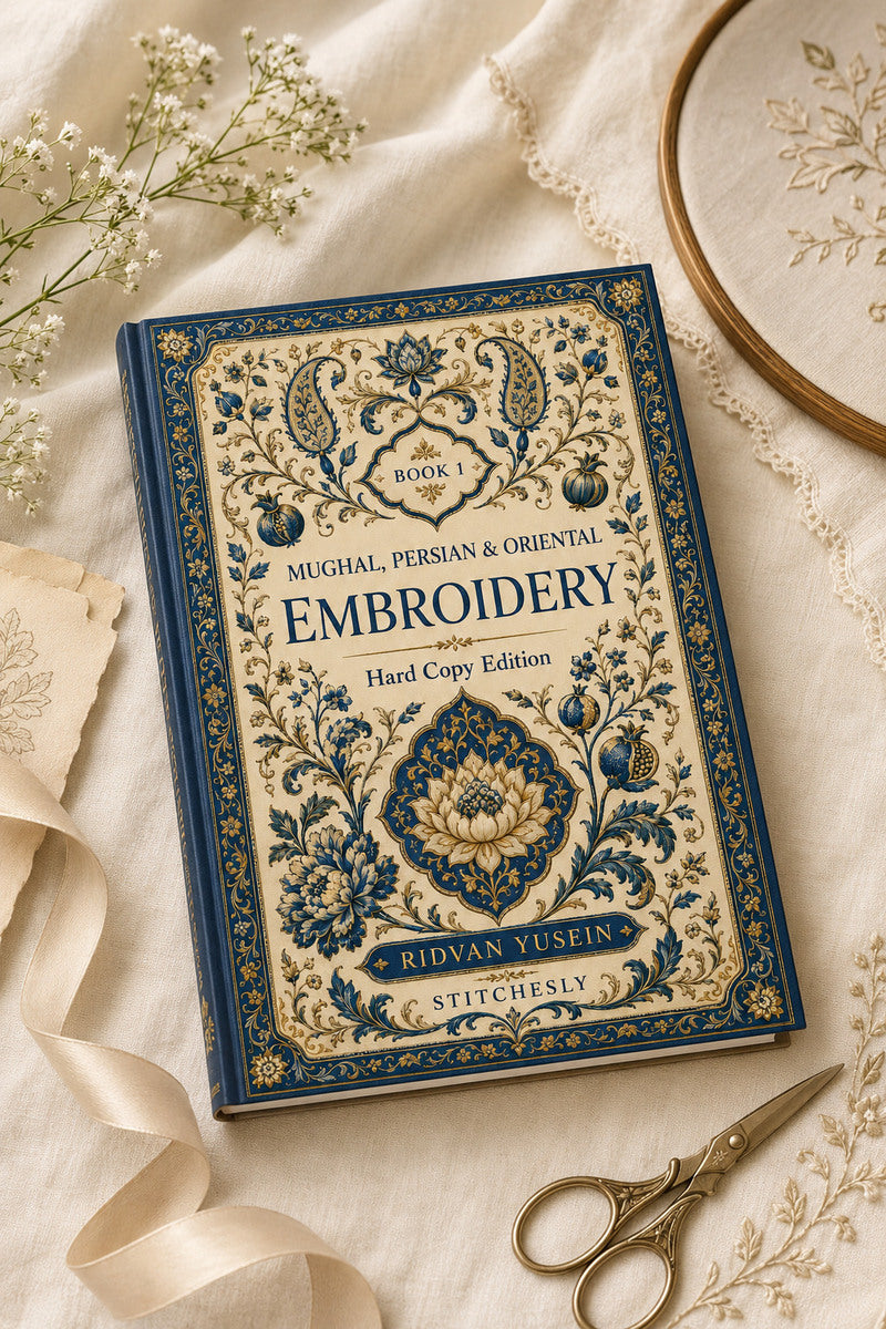 Book 13 Mughal Persian And Oriental Embroidery 1 Book from Mughal, Persian & Oriental Embroidery Book 1, a digital embroidery design reference for machine embroidery designs, embroidery patterns and embroidery design reference.