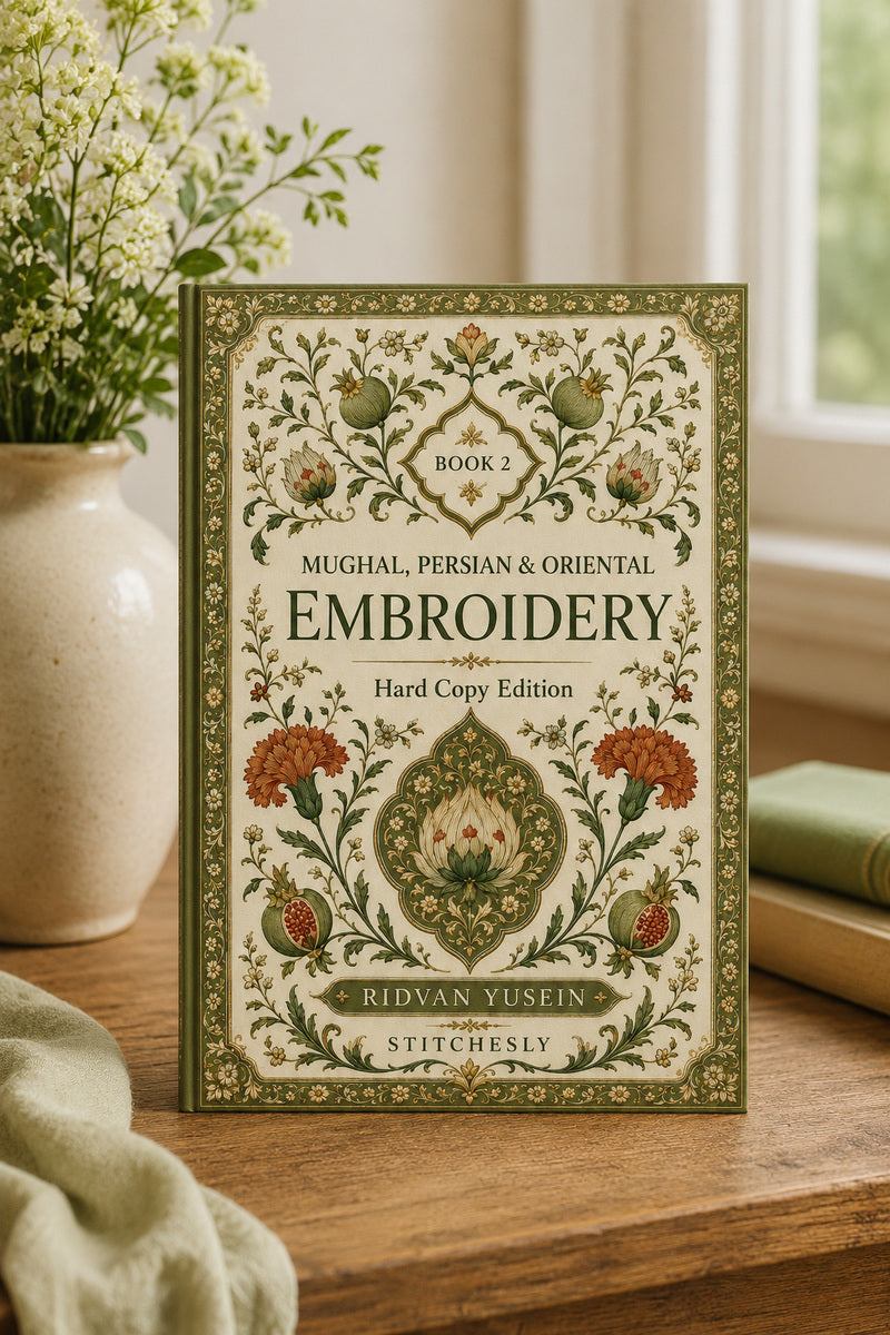 Book 13 Mughal Persian And Oriental Embroidery 2 Book 03 from Mughal, Persian & Oriental Embroidery Book 2, a digital embroidery design reference for machine embroidery designs, embroidery patterns and embroidery design reference.