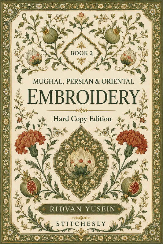 Book 13 Mughal Persian And Oriental Embroidery 2 Book from Mughal, Persian & Oriental Embroidery Book 2, a digital embroidery design reference for machine embroidery designs, embroidery patterns and embroidery design reference.