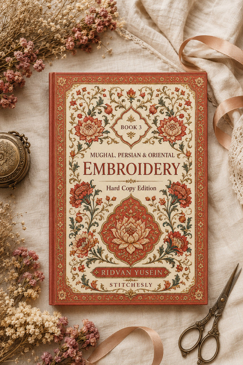 Book 13 Mughal Persian And Oriental Embroidery 3 Book 02 from Mughal, Persian & Oriental Embroidery Book 3, a digital embroidery design reference for machine embroidery designs, embroidery patterns and embroidery design reference.