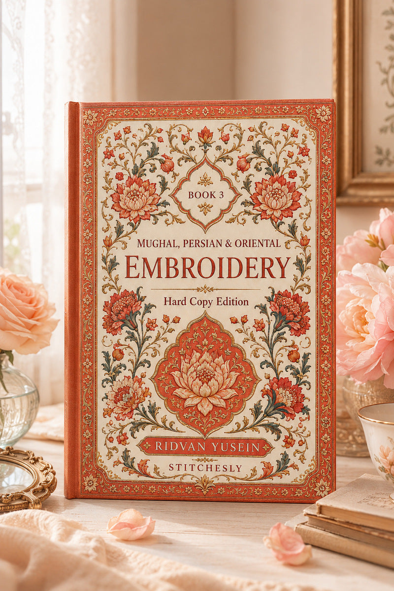 Book 13 Mughal Persian And Oriental Embroidery 3 Book 03 from Mughal, Persian & Oriental Embroidery Book 3, a digital embroidery design reference for machine embroidery designs, embroidery patterns and embroidery design reference.