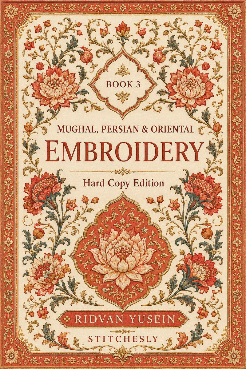 Book 13 Mughal Persian And Oriental Embroidery 3 Book from Mughal, Persian & Oriental Embroidery Book 3, a digital embroidery design reference for machine embroidery designs, embroidery patterns and embroidery design reference.