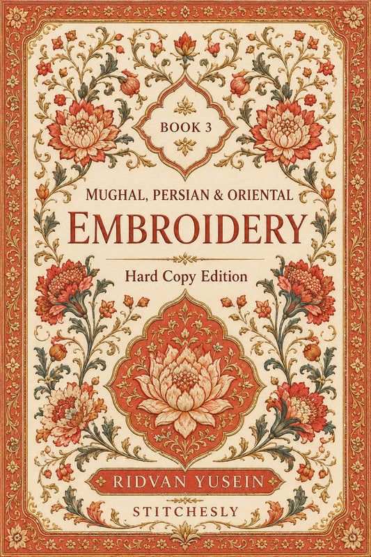 Book 13 Mughal Persian And Oriental Embroidery 3 Book from Mughal, Persian & Oriental Embroidery Book 3, a digital embroidery design reference for machine embroidery designs, embroidery patterns and embroidery design reference.