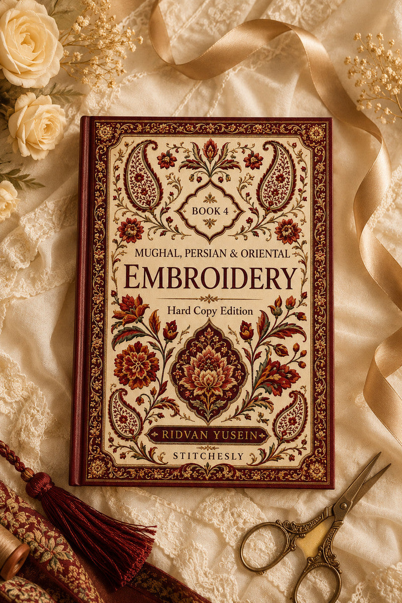 Book 13 Mughal Persian And Oriental Embroidery 4 Book 03 from Mughal, Persian & Oriental Embroidery Book 4, a digital embroidery design reference for machine embroidery designs, embroidery patterns and embroidery design reference.