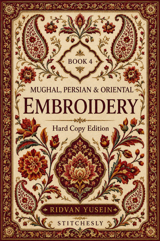 Book 13 Mughal Persian And Oriental Embroidery 4 Book from Mughal, Persian & Oriental Embroidery Book 4, a digital embroidery design reference for machine embroidery designs, embroidery patterns and embroidery design reference.
