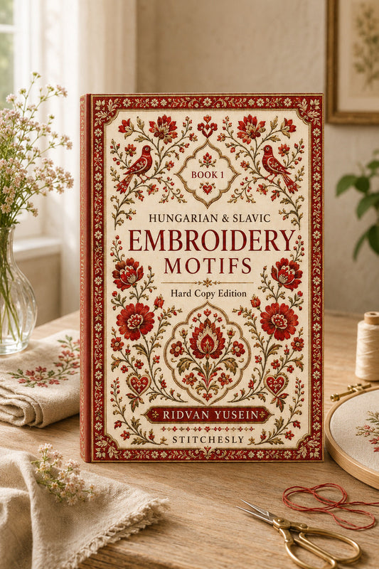 Book 14 Hungarian And Slavic Embroidery Motifs 1 Book 02 from Hungarian & Slavic Embroidery Motifs Book 1, a digital embroidery design reference for machine embroidery designs, embroidery patterns and embroidery design reference.