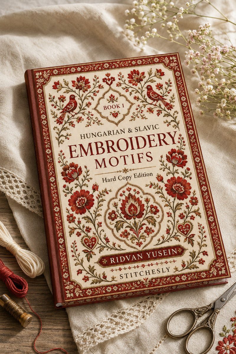 Book 14 Hungarian And Slavic Embroidery Motifs 1 Book from Hungarian & Slavic Embroidery Motifs Book 1, a digital embroidery design reference for machine embroidery designs, embroidery patterns and embroidery design reference.