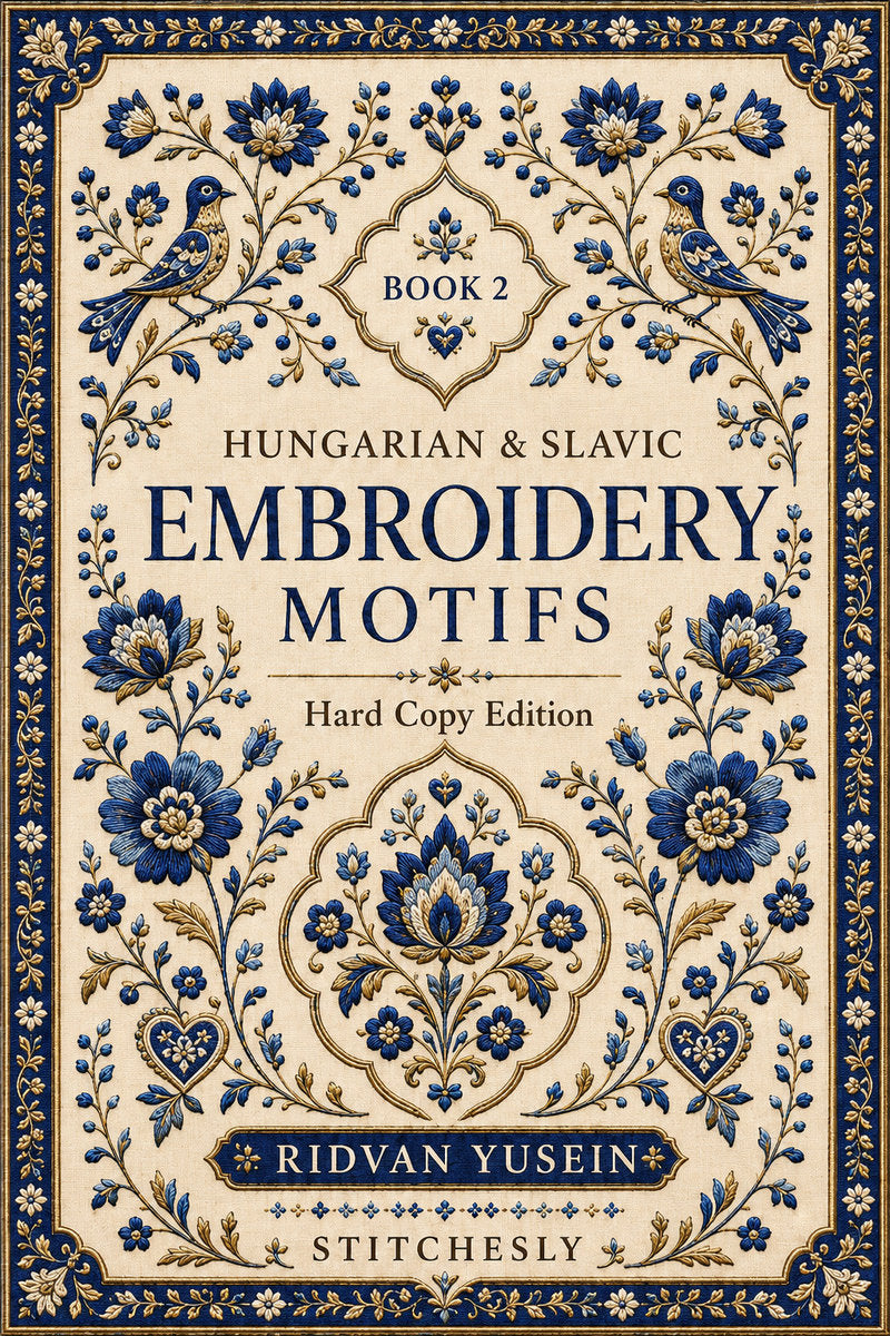 Book 14 Hungarian And Slavic Embroidery Motifs 2 Book 03 from Hungarian & Slavic Embroidery Motifs Book 2, a digital embroidery design reference for machine embroidery designs, embroidery patterns and embroidery design reference.