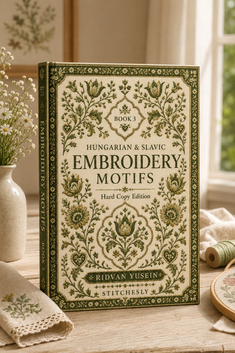 Book 14 Hungarian And Slavic Embroidery Motifs 3 Book 03 from Hungarian & Slavic Embroidery Motifs Book 3, a digital embroidery design reference for machine embroidery designs, embroidery patterns and embroidery design reference.
