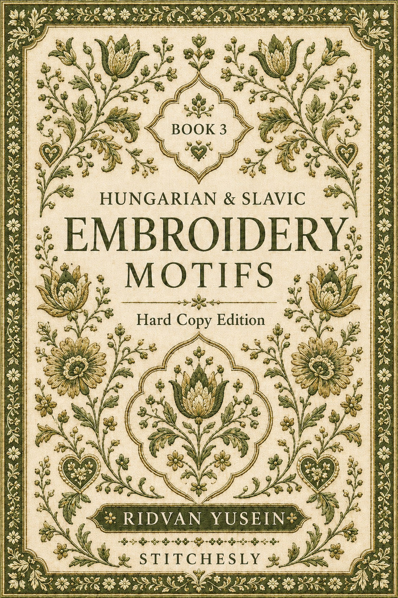 Book 14 Hungarian And Slavic Embroidery Motifs 3 Book from Hungarian & Slavic Embroidery Motifs Book 3, a digital embroidery design reference for machine embroidery designs, embroidery patterns and embroidery design reference.