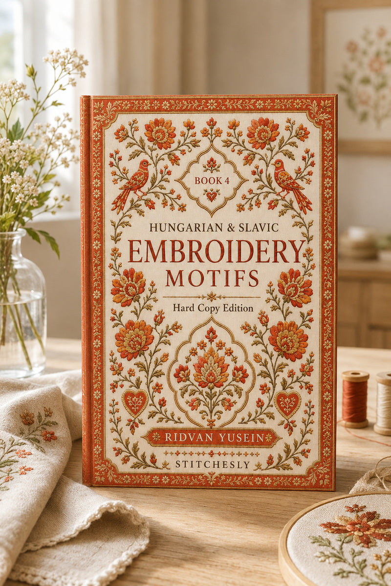 Book 14 Hungarian And Slavic Embroidery Motifs 4 Book 02 from Hungarian & Slavic Embroidery Motifs Book 4, a digital embroidery design reference for machine embroidery designs, embroidery patterns and embroidery design reference.