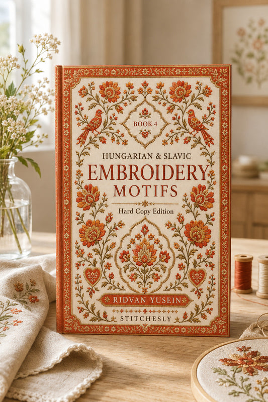 Book 14 Hungarian And Slavic Embroidery Motifs 4 Book 02 from Hungarian & Slavic Embroidery Motifs Book 4, a digital embroidery design reference for machine embroidery designs, embroidery patterns and embroidery design reference.