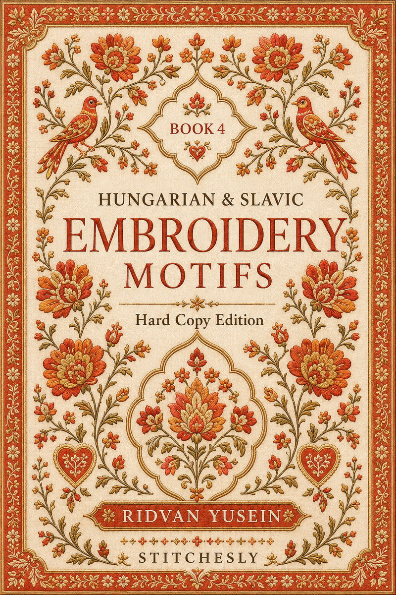 Book 14 Hungarian And Slavic Embroidery Motifs 4 Book from Hungarian & Slavic Embroidery Motifs Book 4, a digital embroidery design reference for machine embroidery designs, embroidery patterns and embroidery design reference.