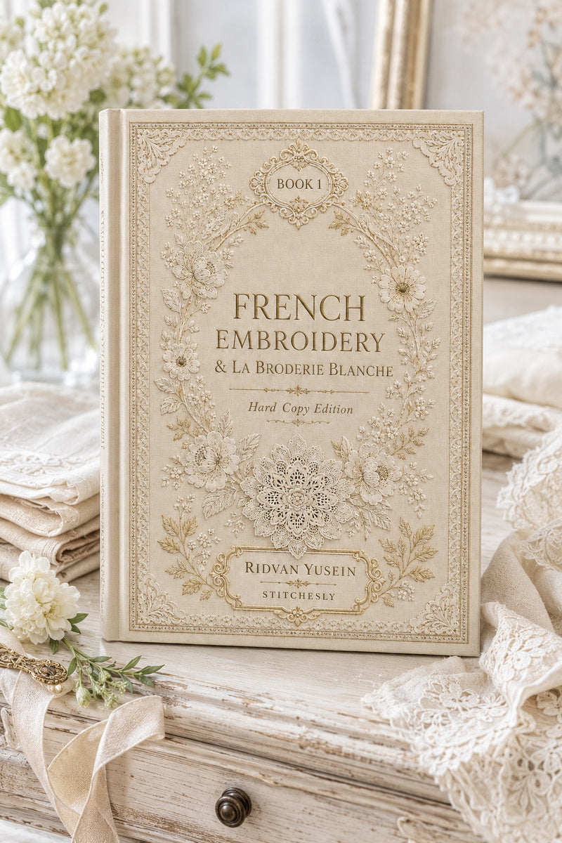 Book 15 French Embroidery And La Broderie Blanche 1 Book 03 from French Embroidery & La Broderie Blanche Book 1, a digital embroidery design reference for machine embroidery designs, embroidery patterns and lace and broderie details.