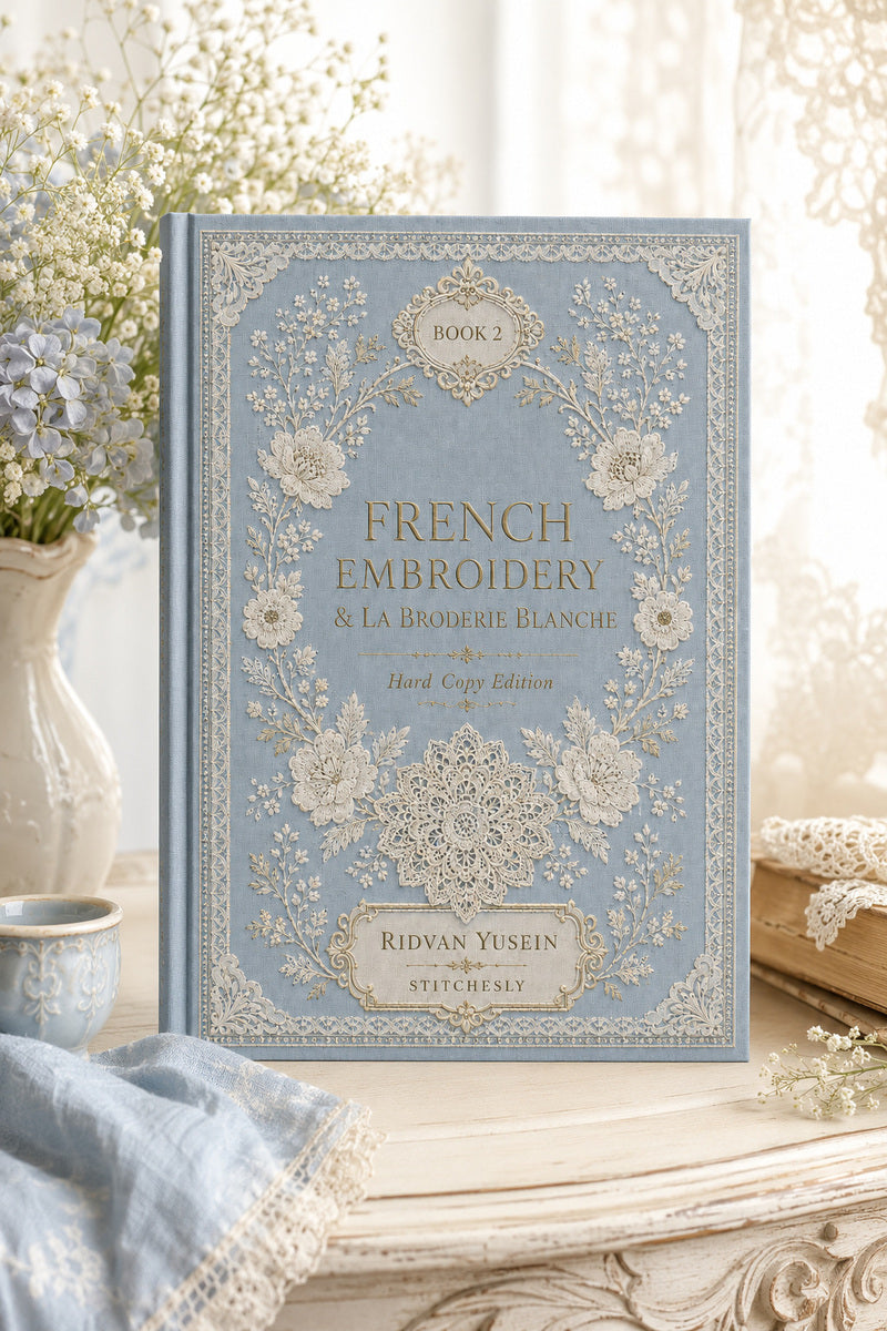 Book 15 French Embroidery And La Broderie Blanche 2 Book 03 from French Embroidery & La Broderie Blanche Book 2, a digital embroidery design reference for machine embroidery designs, embroidery patterns and lace and broderie details.