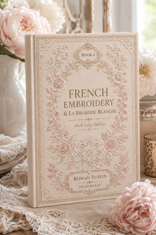 Book 15 French Embroidery And La Broderie Blanche 4 Book 02 from French Embroidery & La Broderie Blanche Book 4, a digital embroidery design reference for machine embroidery designs, embroidery patterns and lace and broderie details.