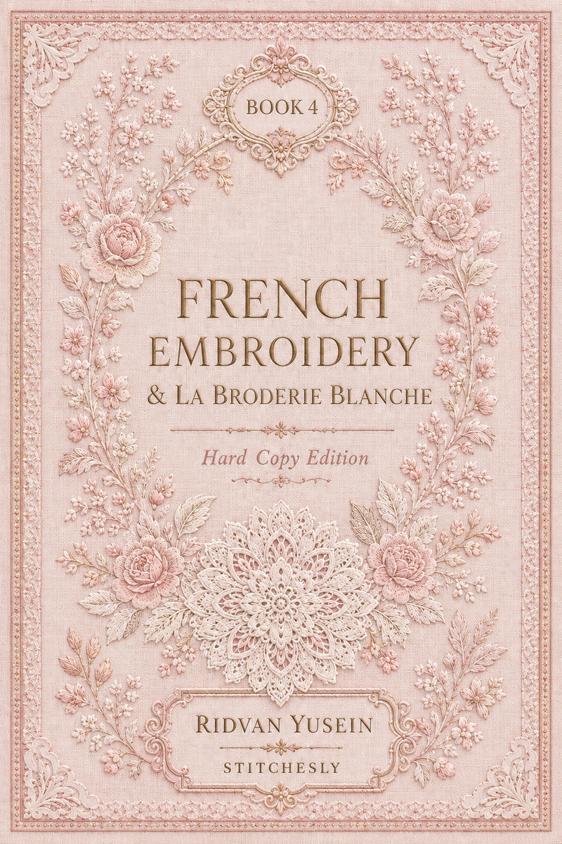 Book 15 French Embroidery And La Broderie Blanche 4 Book 03 from French Embroidery & La Broderie Blanche Book 4, a digital embroidery design reference for machine embroidery designs, embroidery patterns and lace and broderie details.
