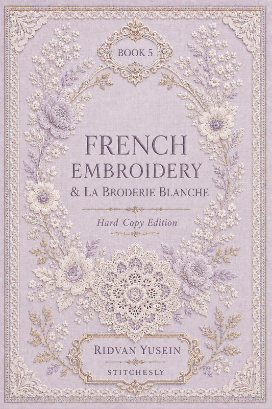 Book 15 French Embroidery And La Broderie Blanche 5 Book 03 from French Embroidery & La Broderie Blanche Book 5, a digital embroidery design reference for machine embroidery designs, embroidery patterns and lace and broderie details.