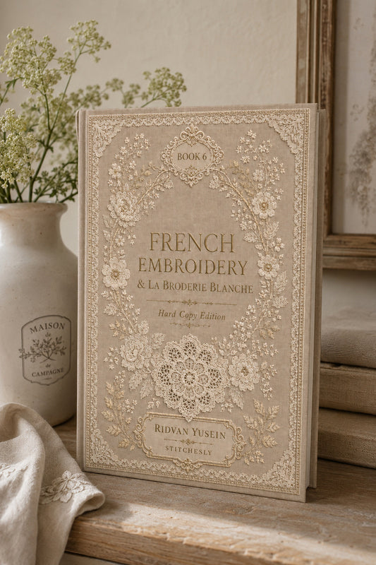 Book 15 French Embroidery And La Broderie Blanche 6 Book 02 from French Embroidery & La Broderie Blanche Book 6, a digital embroidery design reference for machine embroidery designs, embroidery patterns and lace and broderie details.