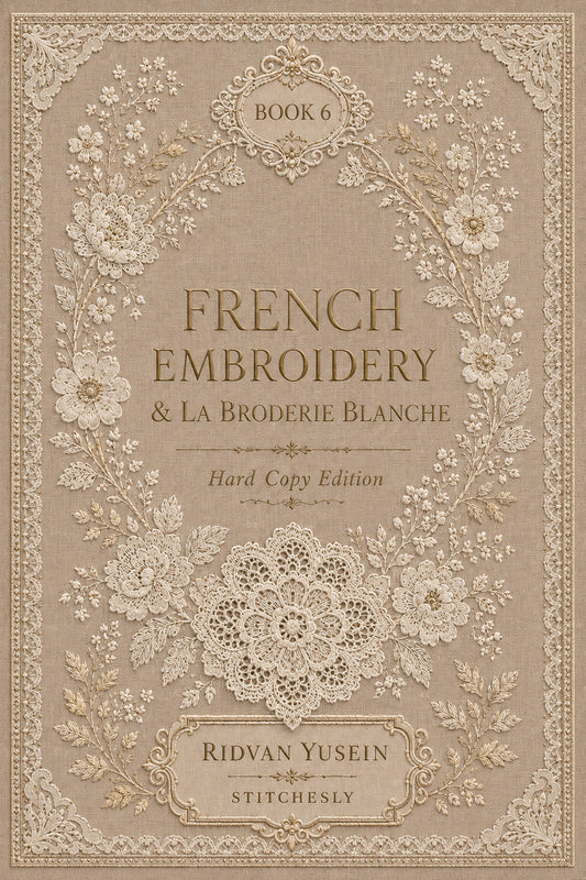 Book 15 French Embroidery And La Broderie Blanche 6 Book 03 from French Embroidery & La Broderie Blanche Book 6, a digital embroidery design reference for machine embroidery designs, embroidery patterns and lace and broderie details.