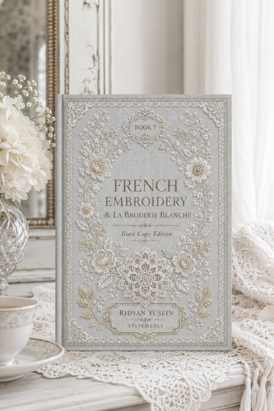 Book 15 French Embroidery And La Broderie Blanche 7 Book 03 from French Embroidery & La Broderie Blanche Book 7, a digital embroidery design reference for machine embroidery designs, embroidery patterns and lace and broderie details.