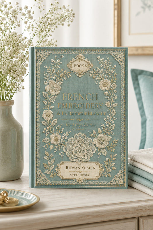 Book 15 French Embroidery And La Broderie Blanche 8 Book 02 from French Embroidery & La Broderie Blanche Book 8, a digital embroidery design reference for machine embroidery designs, embroidery patterns and lace and broderie details.