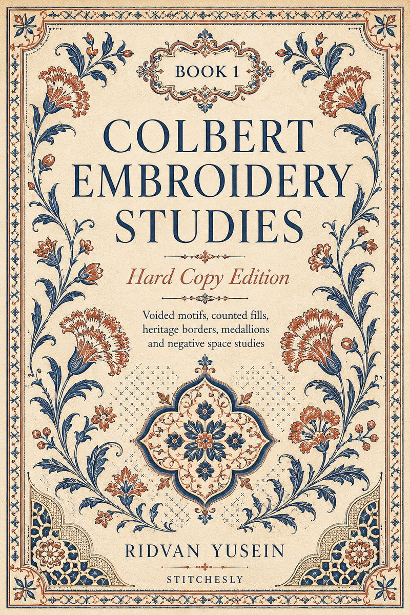 Book 7 Colbert Embroidery Studies 1 Book 02 from Colbert Embroidery Studies Book 1, a digital embroidery design reference for machine embroidery designs, embroidery patterns and embroidery design reference.