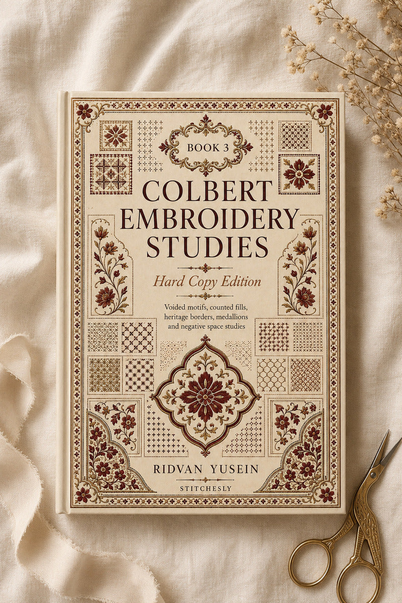 Book 7 Colbert Embroidery Studies 3 Book from Colbert Embroidery Studies Book 3, a digital embroidery design reference for machine embroidery designs, embroidery patterns and embroidery design reference.