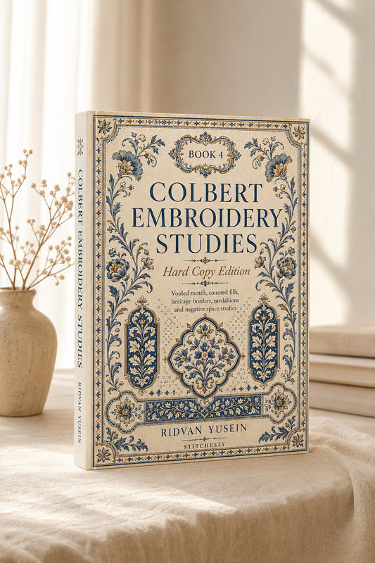 Book 7 Colbert Embroidery Studies 4 Book from Colbert Embroidery Studies Book 4, a digital embroidery design reference for machine embroidery designs, embroidery patterns and embroidery design reference.