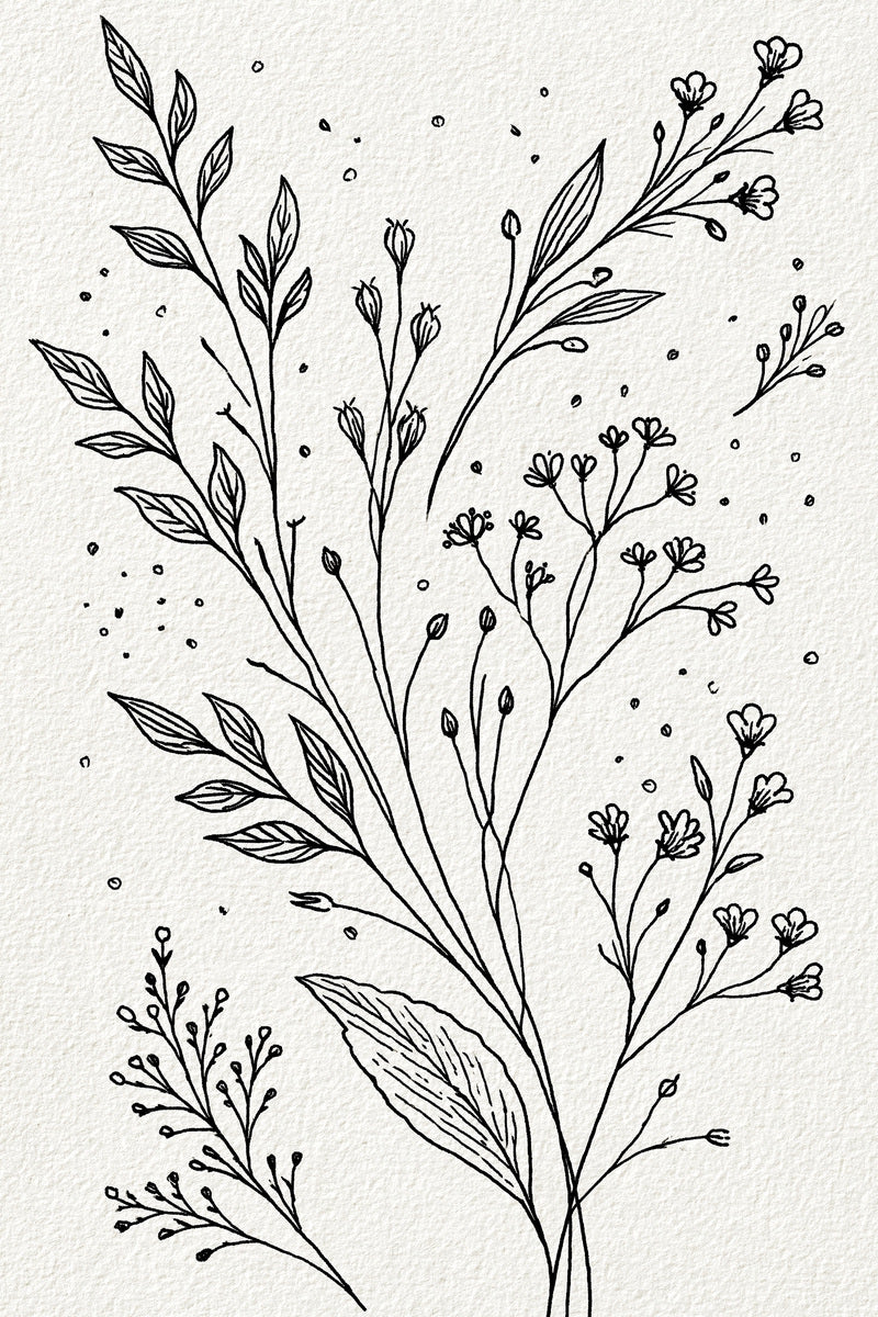Botanical Filler Scatter System Botanical 02 from Botanical Sprig Library Book 10, a digital embroidery design reference for machine embroidery designs, embroidery patterns and small motif and accent designs.