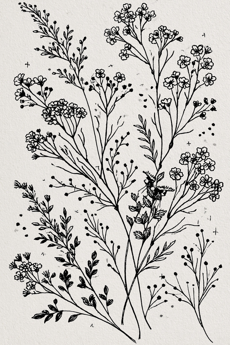 Botanical Sprig Embroidery Pattern Book 03 from Botanical Sprig Library Book 5, a digital embroidery design reference for machine embroidery designs, embroidery patterns and small motif and accent designs.