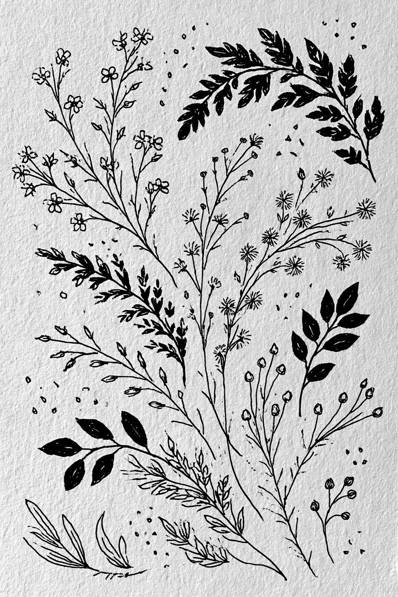 Botanical Sprig Embroidery Pattern Book from Botanical Sprig Library Book 5, a digital embroidery design reference for machine embroidery designs, embroidery patterns and small motif and accent designs.
