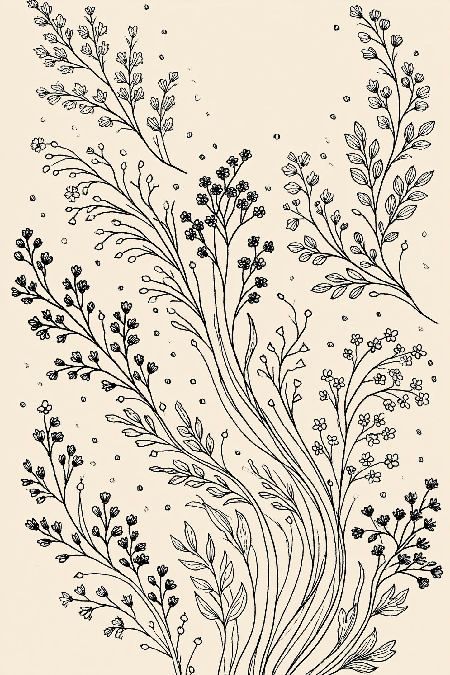 Digital PDF embroidery design bundle cover preview for Botanical Garden Archive Bundle 2, featuring curated embroidery patterns, motif library references and textile design… - preview 12