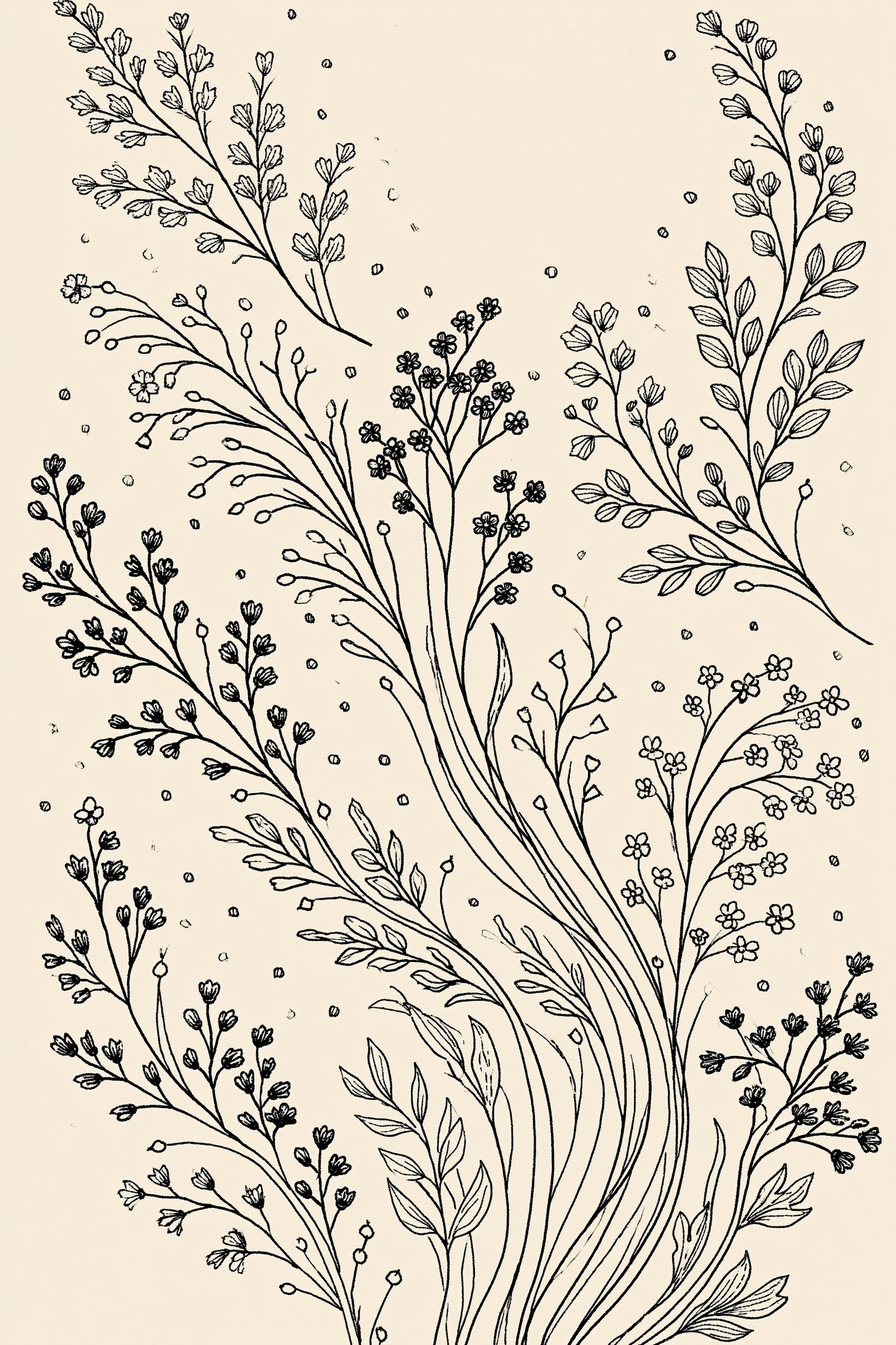 Digital PDF embroidery design bundle cover preview for Botanical Garden Archive Bundle 2, featuring curated embroidery patterns, motif library references and textile design… - preview 12