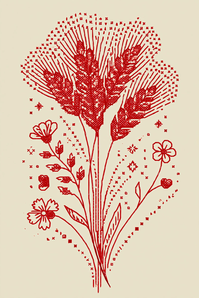 Vintage Cross Stitch & Redwork Library Book 18 Product Book 2 digital PDF embroidery design book - product image 12