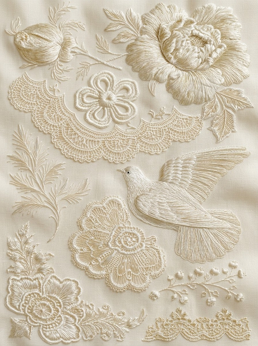 Wedding Motifs & Bridal Embroidery Book 22 Product Book 4 digital PDF embroidery design book - product image 22
