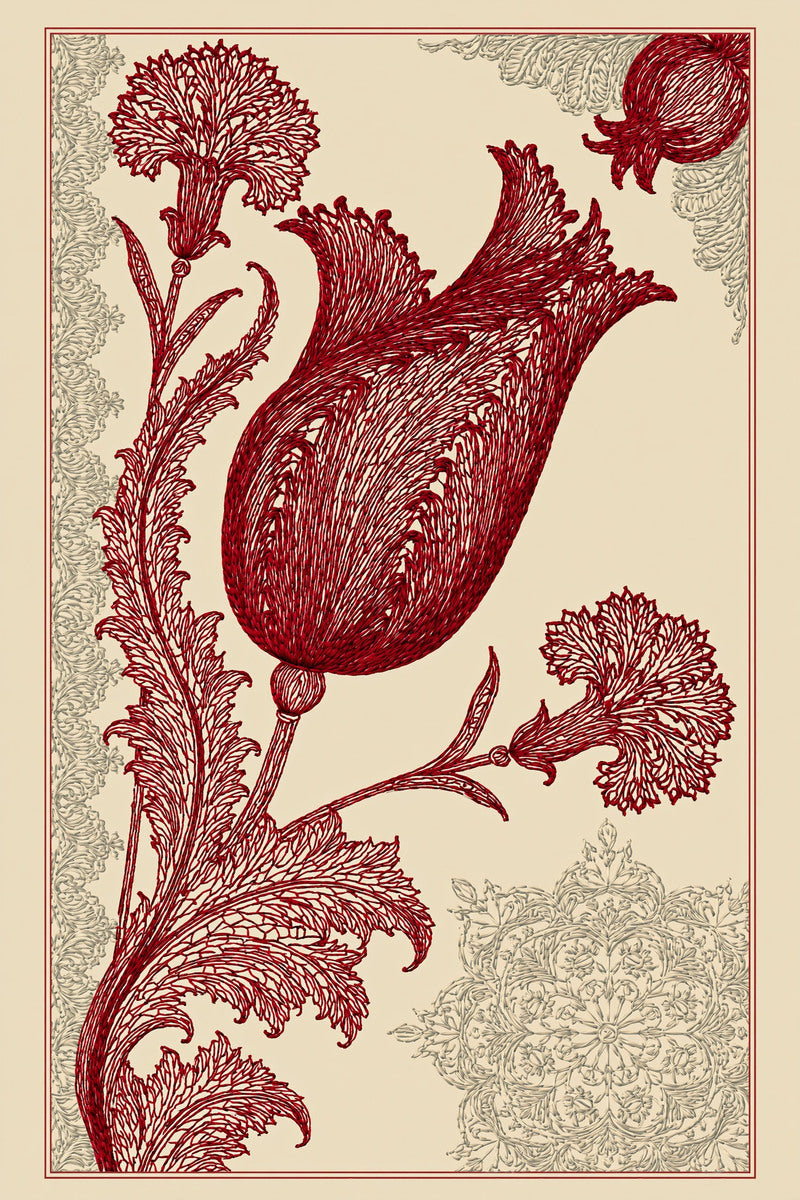 Turkish Embroidery Motifs Book 6 Product Book 3 digital PDF embroidery design book - sample plate / motif preview 7