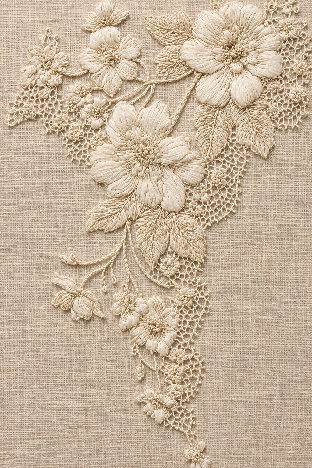 Digital PDF embroidery design bundle cover preview for Lace, Whitework & Delicate Detail Bundle 1, featuring curated embroidery patterns, motif library references and textile… - preview 15