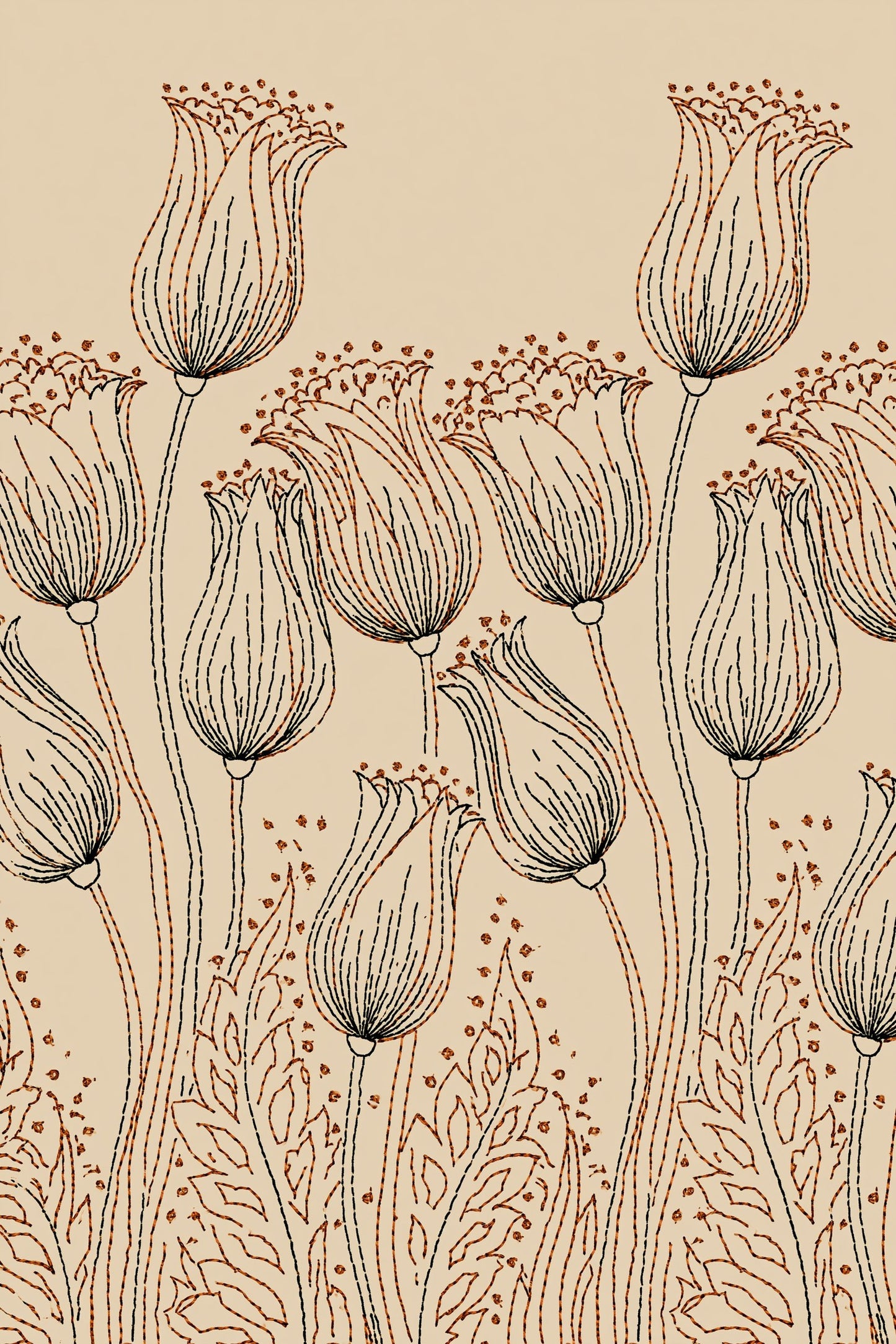 Digital PDF embroidery design bundle cover preview for European Folk & Northern Stitch Bundle 1, featuring curated embroidery patterns, motif library references and textile… - preview 17