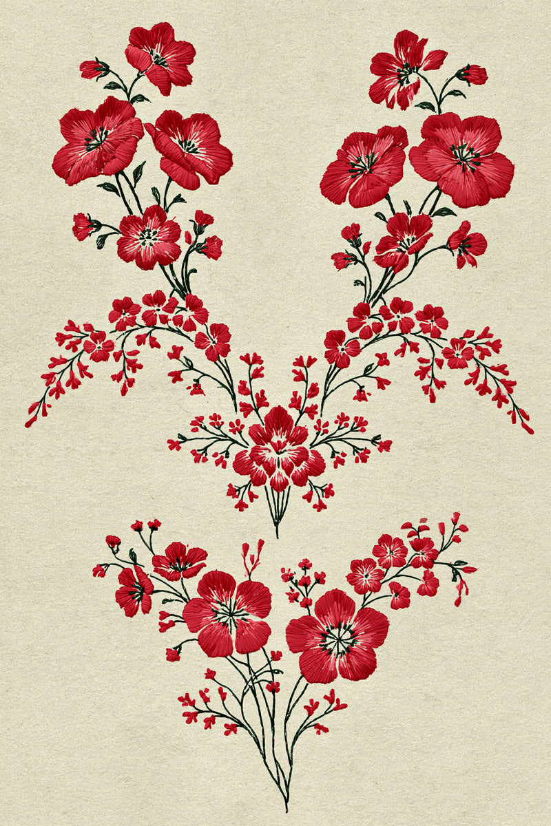 Button Placket Shoulder And Back 02 from Necklines & Collars Embroidery Book 2, a digital embroidery design reference for machine embroidery designs, embroidery patterns and garment placement ideas.