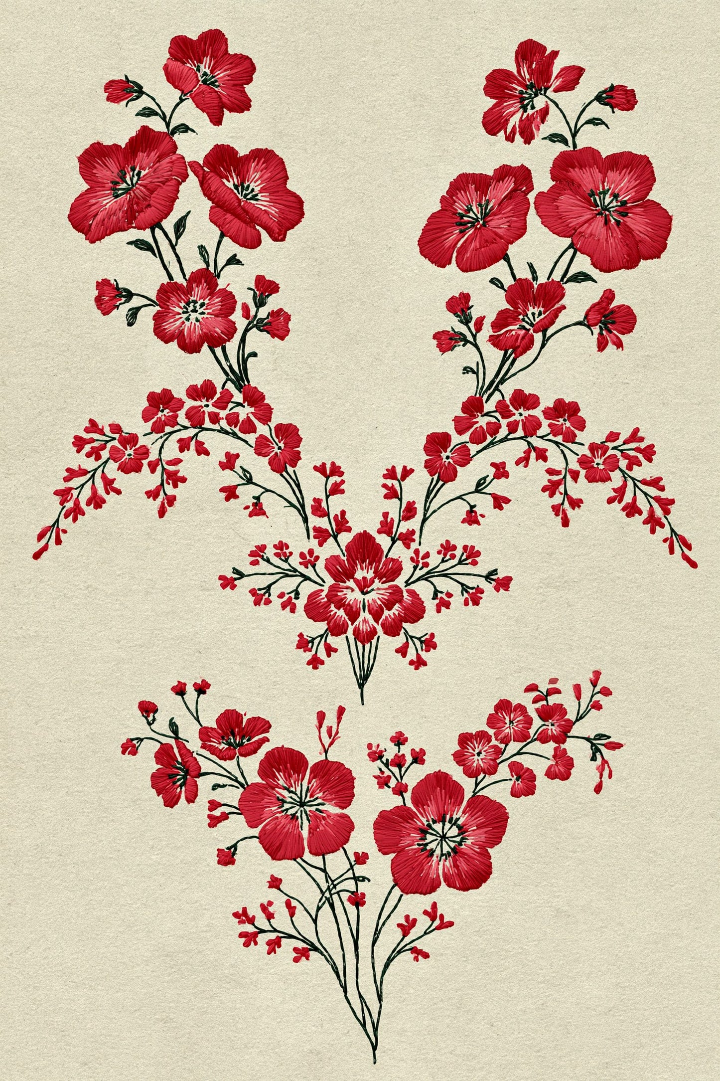 Digital PDF embroidery design bundle cover preview for Garment & Linen Placement Bundle 2, featuring curated embroidery patterns, motif library references and textile design… - preview 21