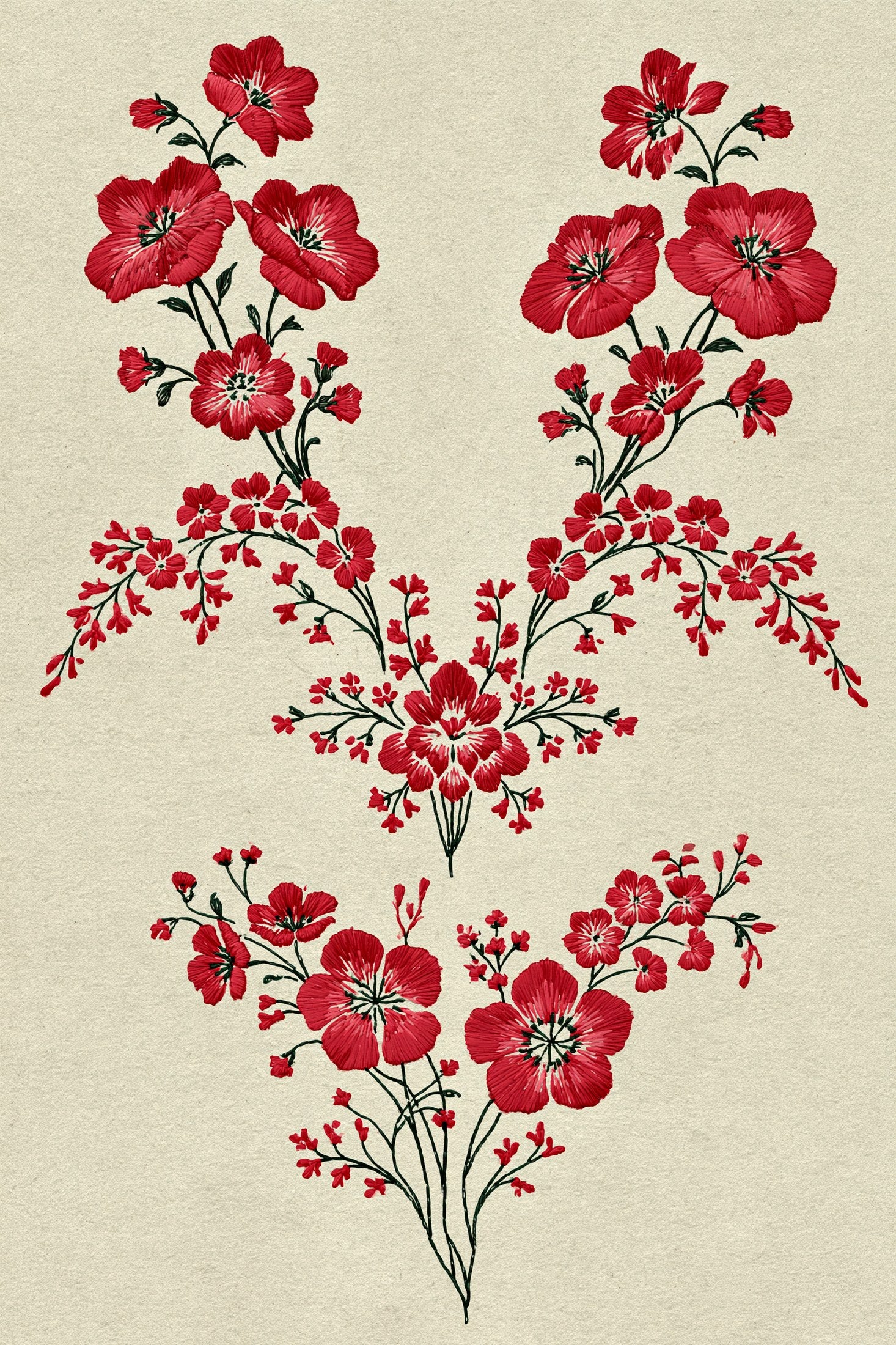 Digital PDF embroidery design bundle cover preview for Garment & Linen Placement Bundle 2, featuring curated embroidery patterns, motif library references and textile design… - preview 21