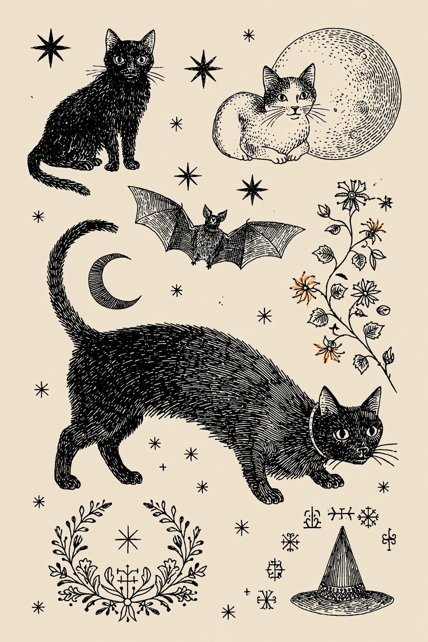 Digital PDF embroidery design bundle cover preview for Nature, Country Folk & Global Color Bundle 2, featuring curated embroidery patterns, motif library references and textile… - preview 14