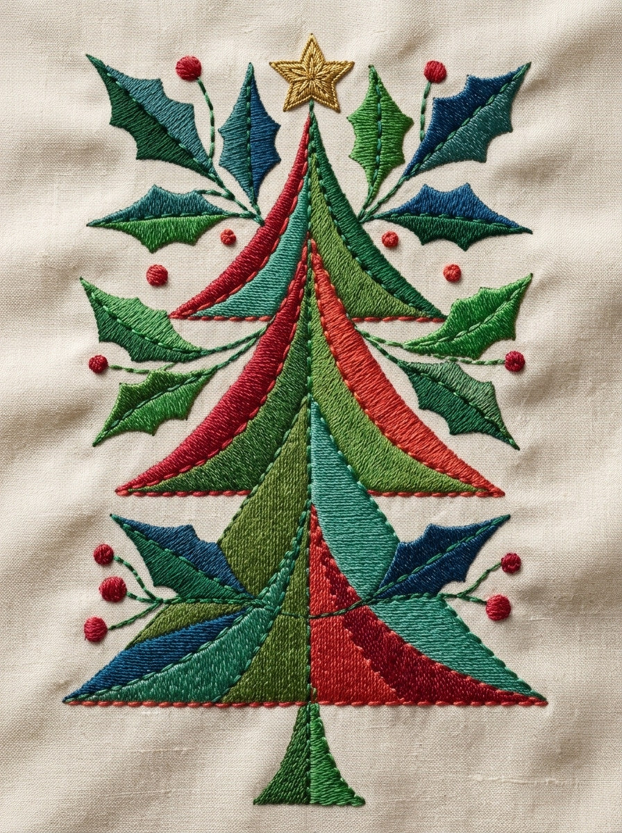 Christmas Appliqu Mini Motif Appliqu from Appliqué Compatible Designs Book 4, a digital embroidery design reference for machine embroidery designs, embroidery patterns and seasonal embroidery motifs.