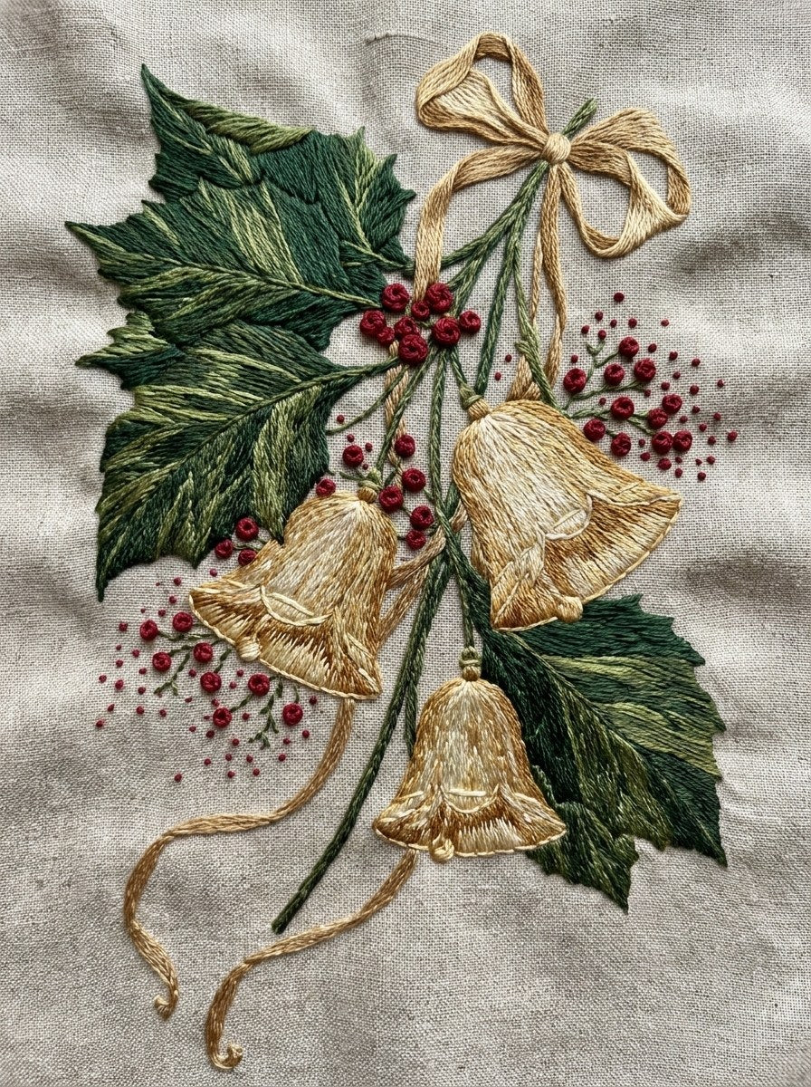 Digital PDF embroidery design bundle cover preview for Seasonal & Sentimental Motifs Bundle 4, featuring curated embroidery patterns, motif library references and textile design… - preview 25