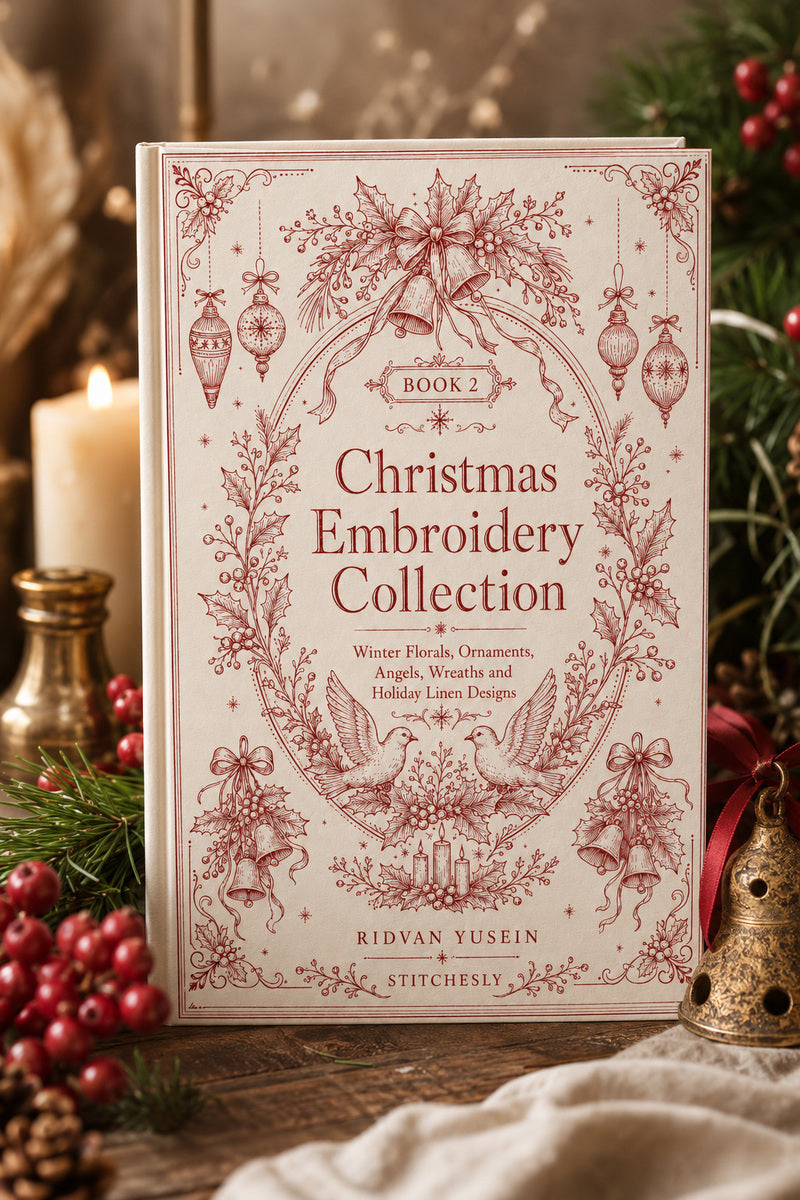 Christmas Embroidery Collection 2 Book 02 from Christmas Embroidery Collection Book 2, a digital embroidery design reference for machine embroidery designs, embroidery patterns and seasonal embroidery motifs.