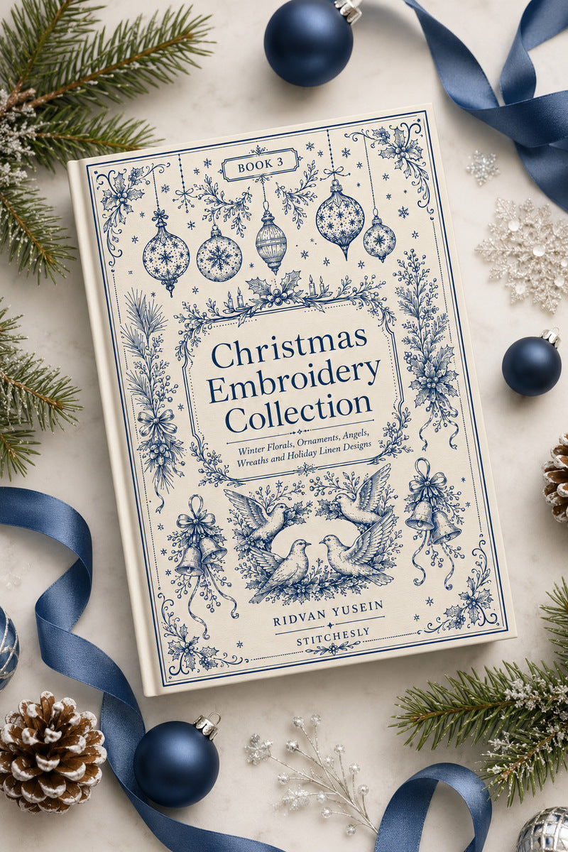Christmas Embroidery Collection 3 Book 02 from Christmas Embroidery Collection Book 3, a digital embroidery design reference for machine embroidery designs, embroidery patterns and seasonal embroidery motifs.