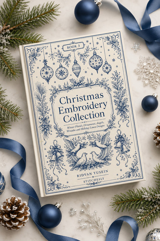 Christmas Embroidery Collection 3 Book 02 from Christmas Embroidery Collection Book 3, a digital embroidery design reference for machine embroidery designs, embroidery patterns and seasonal embroidery motifs.