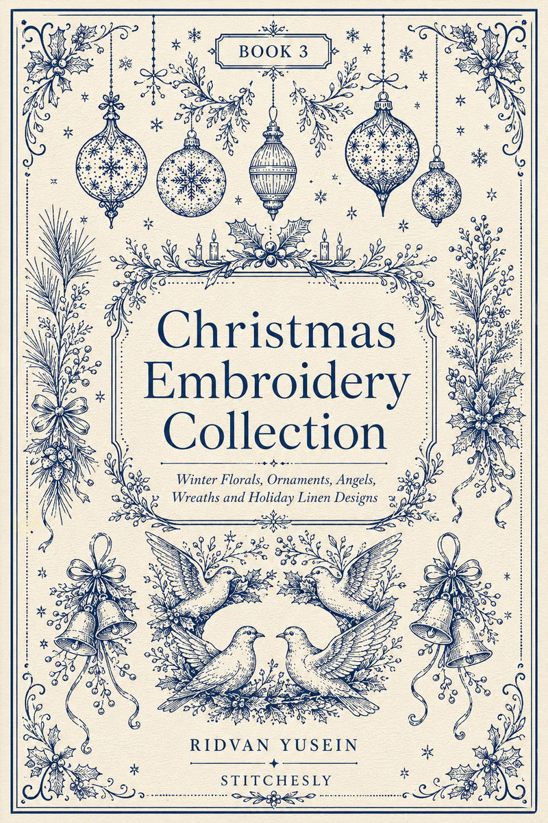 Christmas Embroidery Collection 3 Book 03 from Christmas Embroidery Collection Book 3, a digital embroidery design reference for machine embroidery designs, embroidery patterns and seasonal embroidery motifs.
